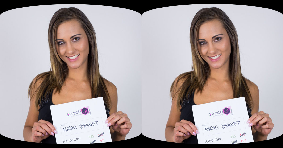 Czech vr casting 043 - naomi bennet. Naomi Bennet